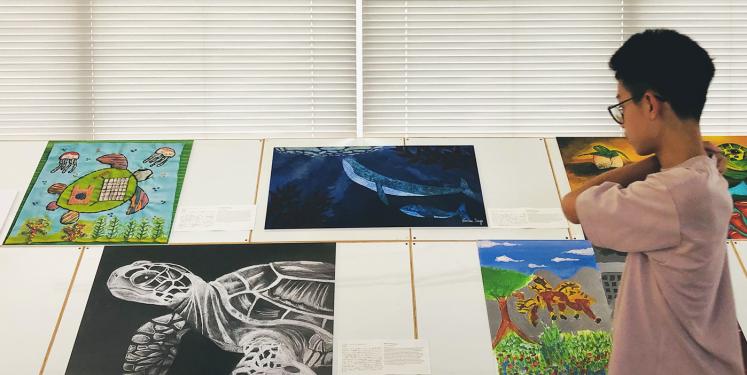 Exhibition Showcases Biodiversity Art by Youth | United Nations University